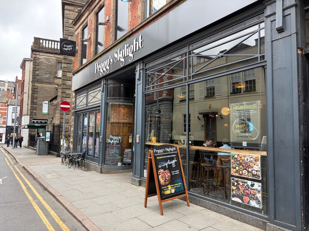 Community benefit org, MVP, raising money for Peggy's Skylight venue