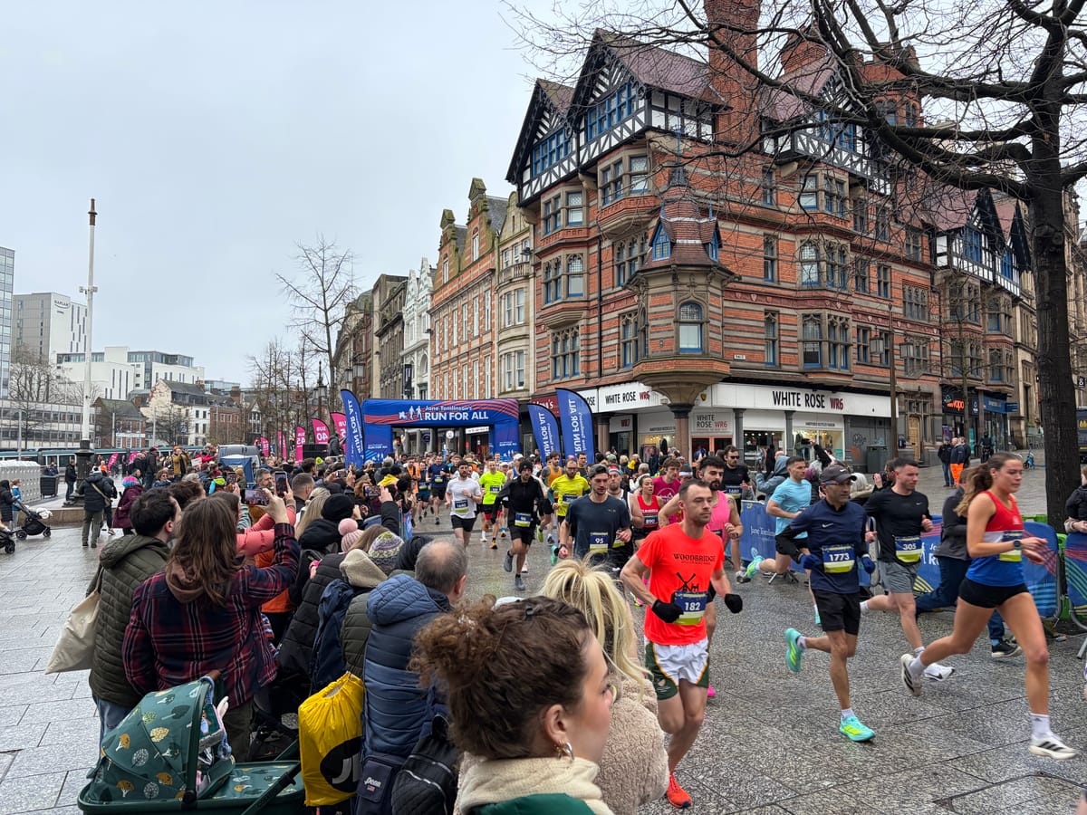 Nottingham 10K this morning: information for spectators