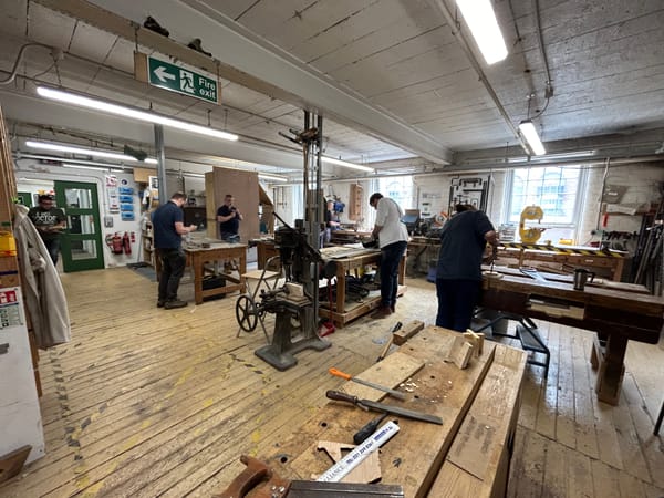 Mesh night at the Hackspace